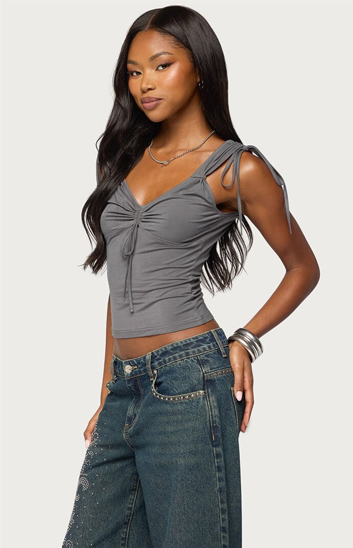 Edikted Taely Drawstring Top