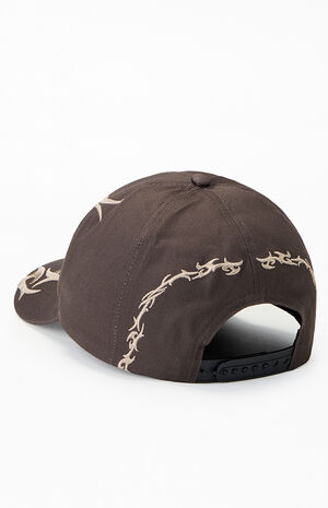 Charcoal Ascend Tribal 1 Snapback Hat image number 3