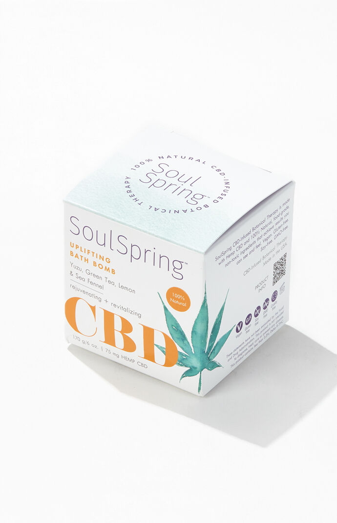 Uplifting CBD Bath Bomb