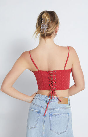 Lace Corset Top image number 4