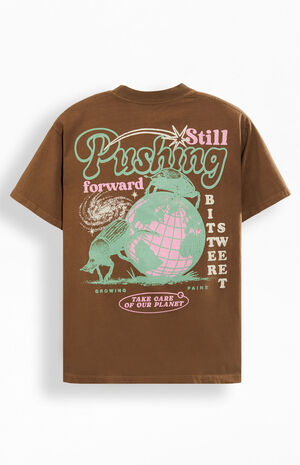 Pushing Forward Oversized T-Shirt image number 1