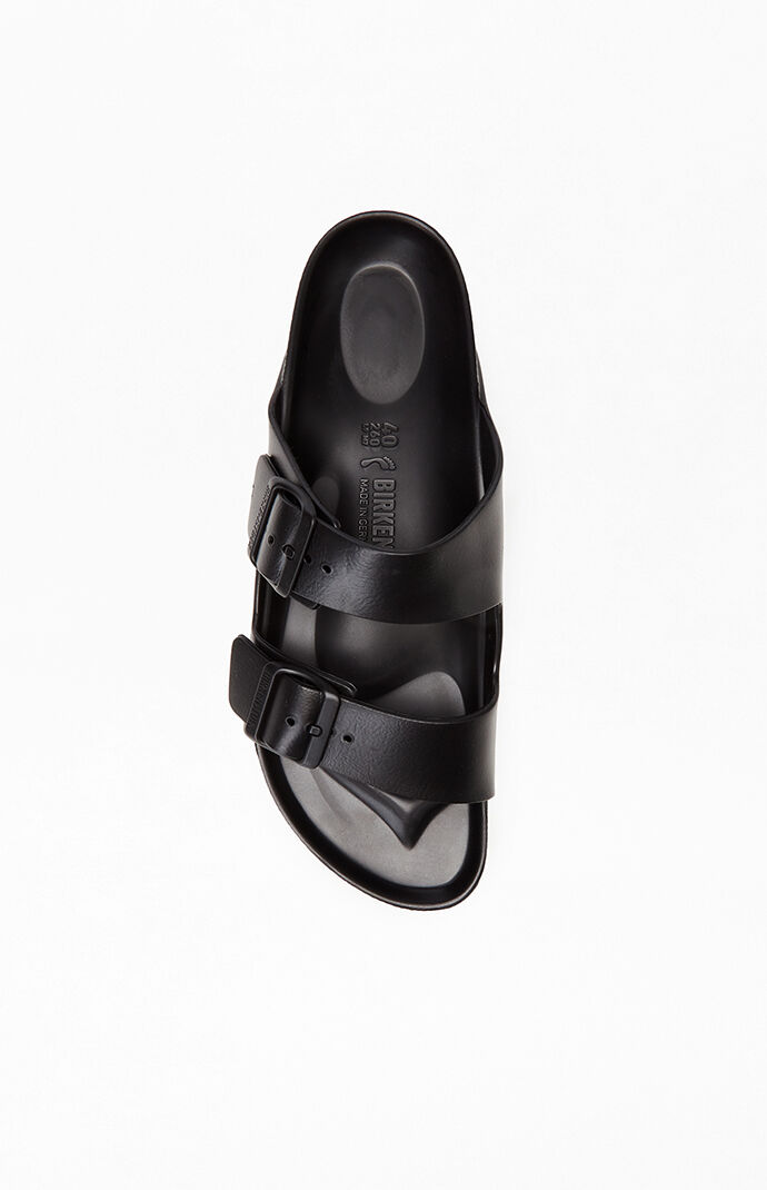 Birkenstock Women s Arizona Essentials Slide Sandal Black PacSun