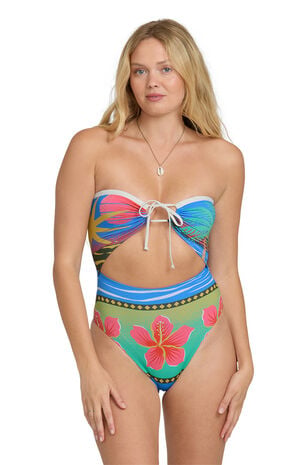 Printed Andrew One Piece Swimsuit image number 1