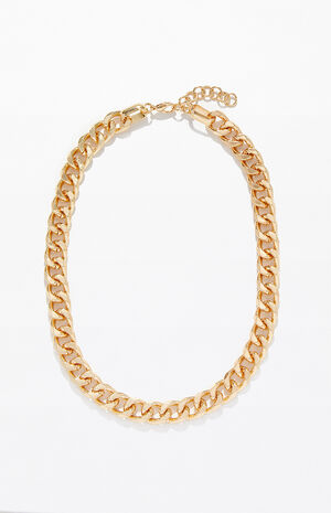 40 cm Curb Chain Necklace image number 1