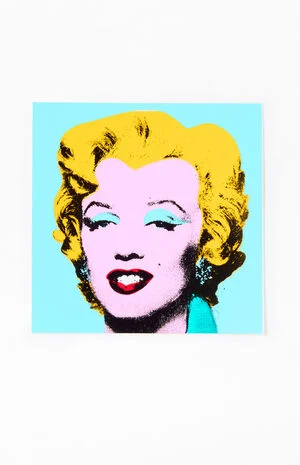 Shot Sage Blue Marilyn Sticker image number 1