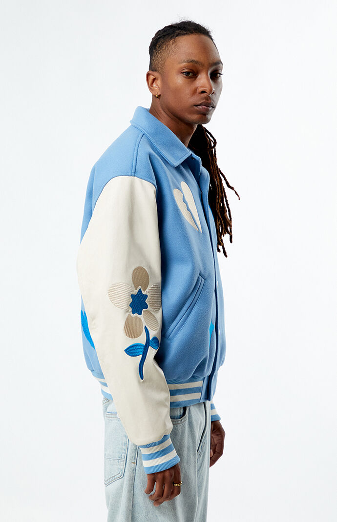 PacSun New York Bones Varsity Jacket | PacSun