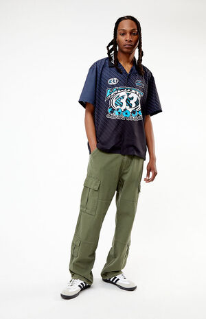 Graphic Button Down Shirt image number 4