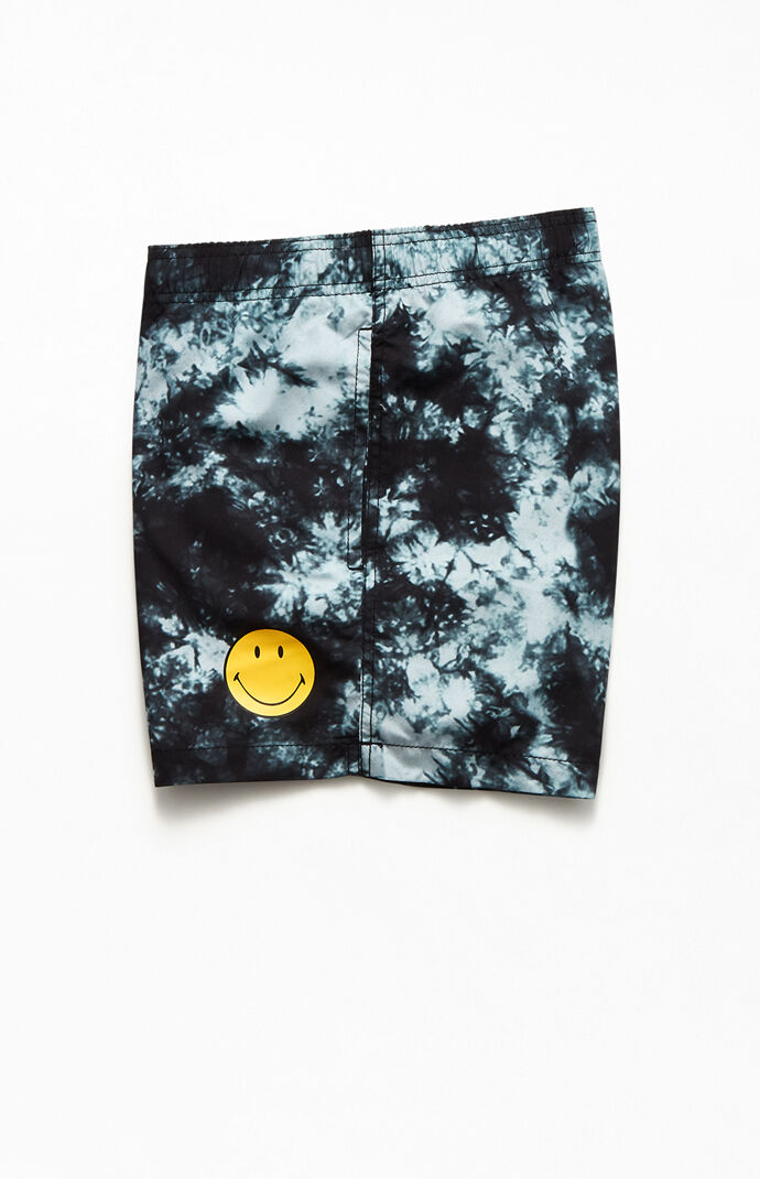 Upside Smiley 15" Swim Trunks