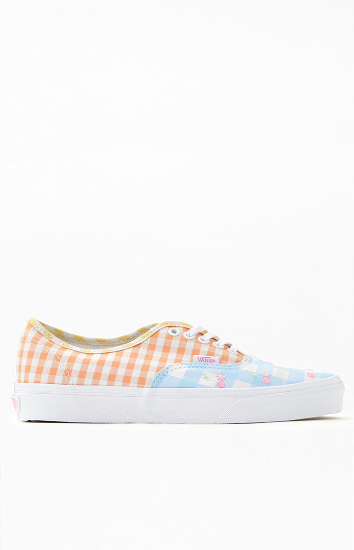 Gingham authentic vans clearance