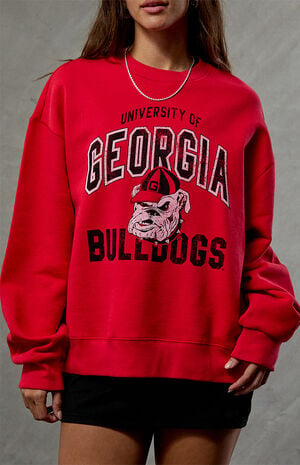 Georgia Bulldogs Crew Neck Sweatshirt image number 2