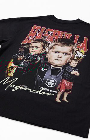 Hasbulla Signature Oversized T-Shirt Hasbulla Signature Oversized T-Shirt image number 4