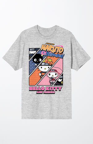 Hello Kitty x Naruto Anime T-Shirt Hello Kitty x Naruto Anime T-Shirt image number null
