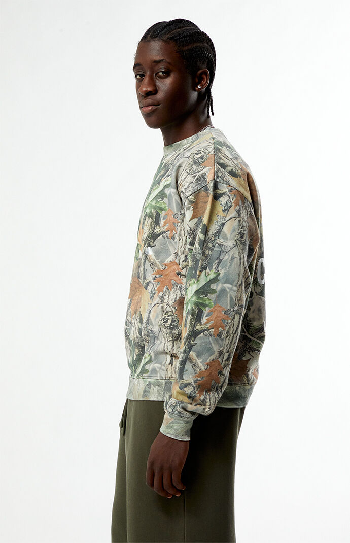 Los Sundays Camo Tequila Country Music Crew Neck Sweatshirt | Pacsun