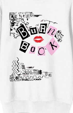 Mean Girls Burn Book Crew Neck Sweatshirt image number 2