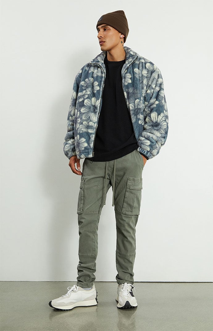 PacSun Utility Olive Slim Cargo Pants 