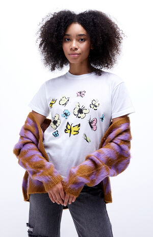 Butterfly Sketch T-Shirt Butterfly Sketch T-Shirt image number null
