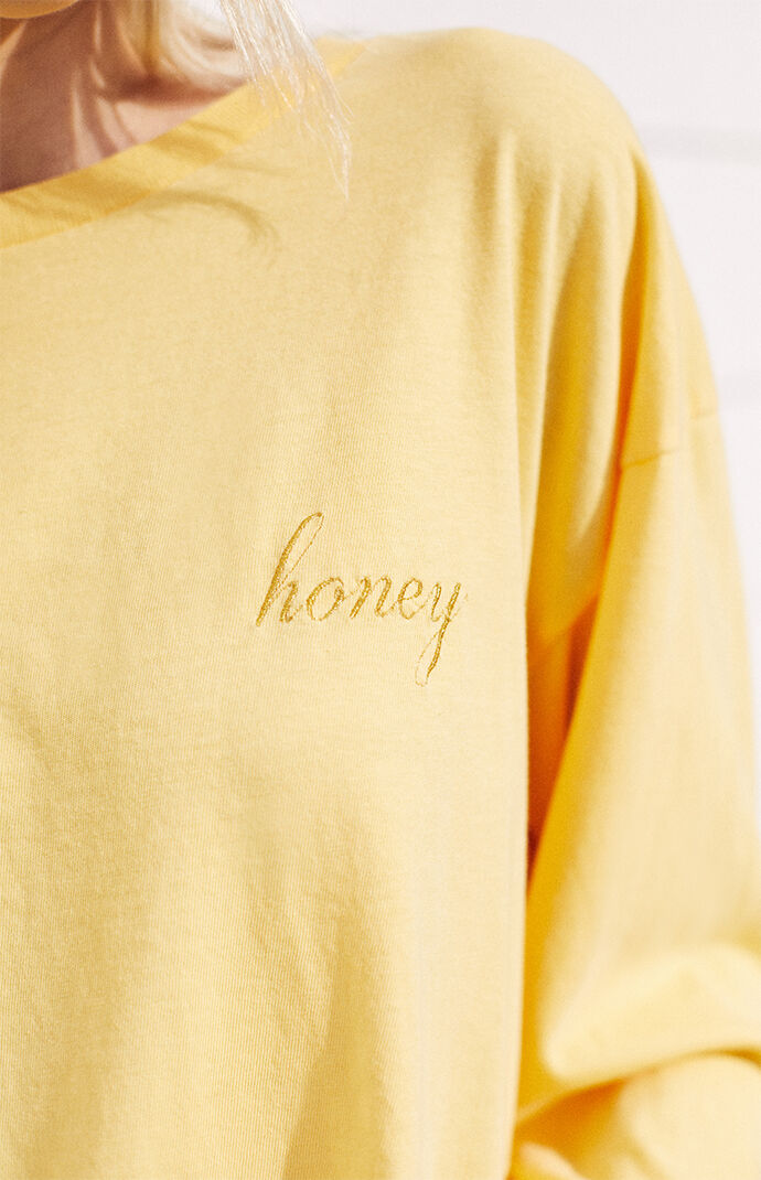 John Galt Camila Honey Long Sleeve T 