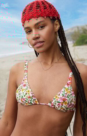 Floral Rae Triangle Bikini Top image number 1