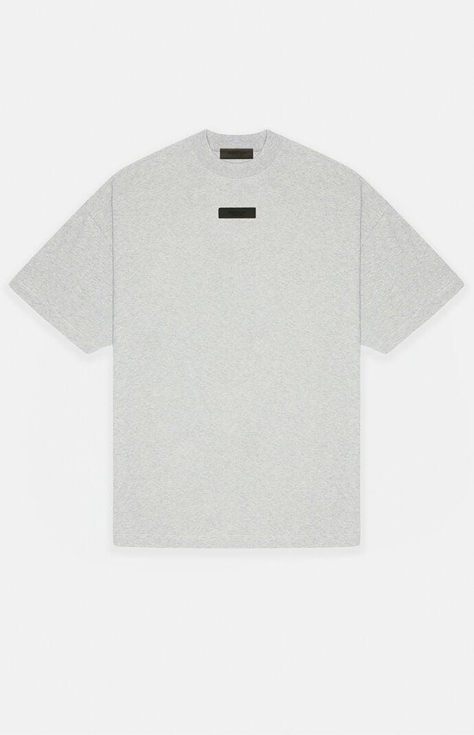 Light heather grey t shirt sales