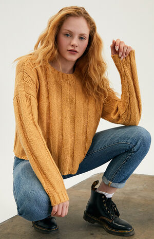 Ribbed Pullover Sweater image number 1