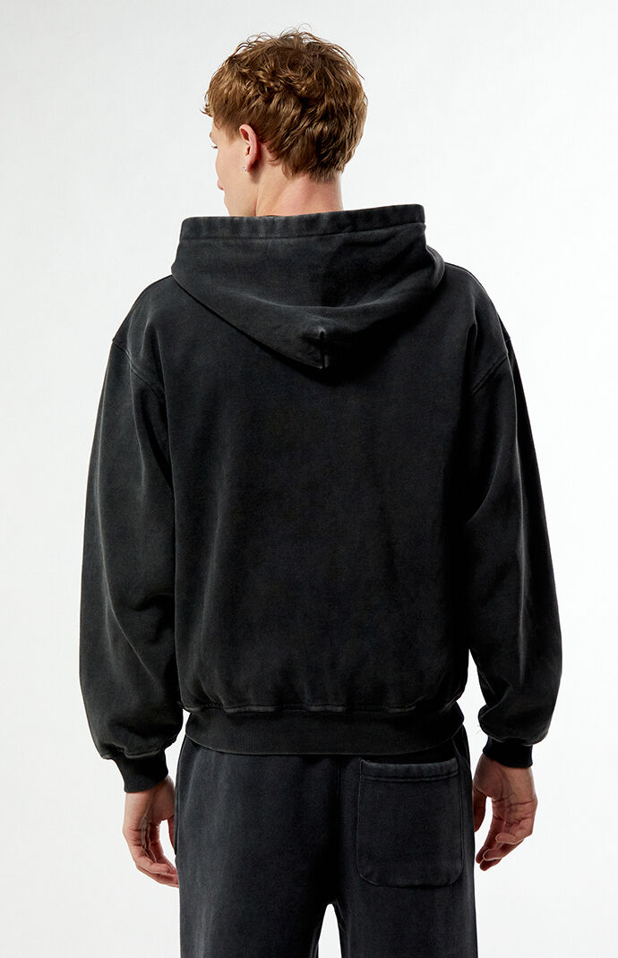 Pacsun Riot Now Raw Applique Full Zip Hoodie | Pacsun