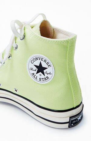 Lime Chuck Taylor All Star 70 High Top Sneakers image number 6