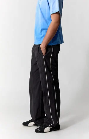Black Bolton Baggy Track Pants image number 3