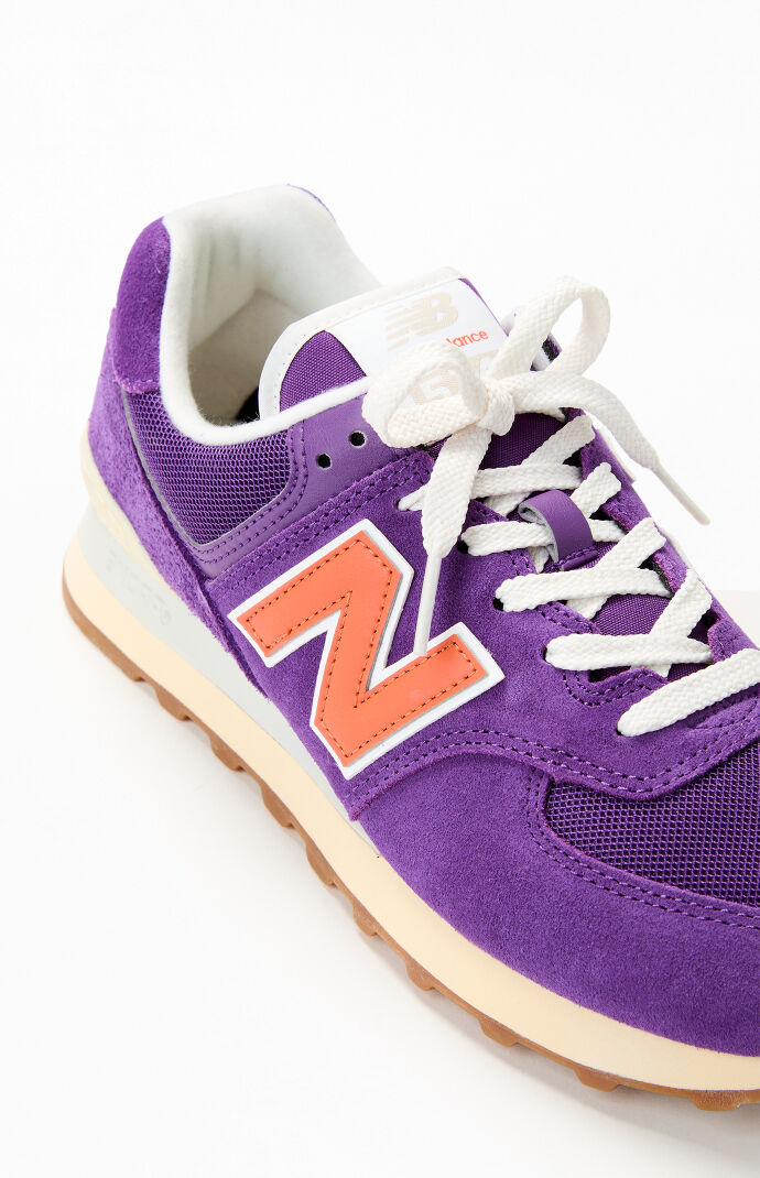 New Balance Women's Purple 574 Sneakers | Pacsun