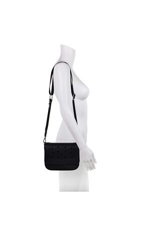 Black Classic Molded Crossbody Bag image number 2