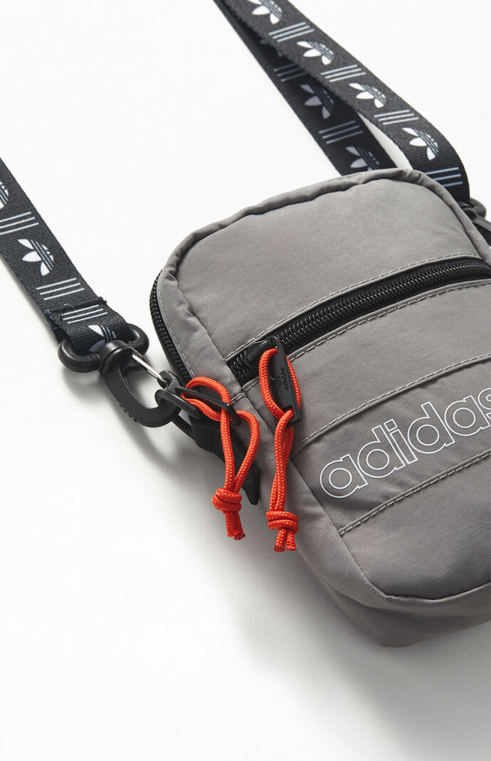 Adidas Gray Festival Crossbody Bag Pacsun