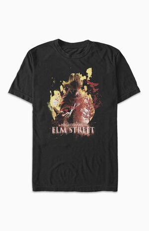 Nightmare On Elm Street Flames T-Shirt Nightmare On Elm Street Flames T-Shirt image number null