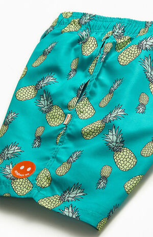 Pineapple Express 16" Swim Trunks image number 4