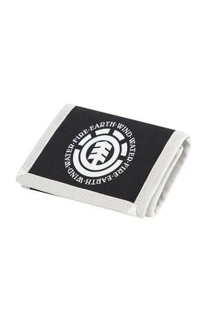 Black Tri-Fold Logo Wallet image number 4