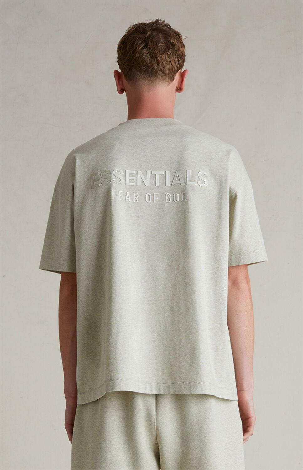 Fear of God ESSENTIALS Heather Stone Classic T-Shirt thumbnail 5