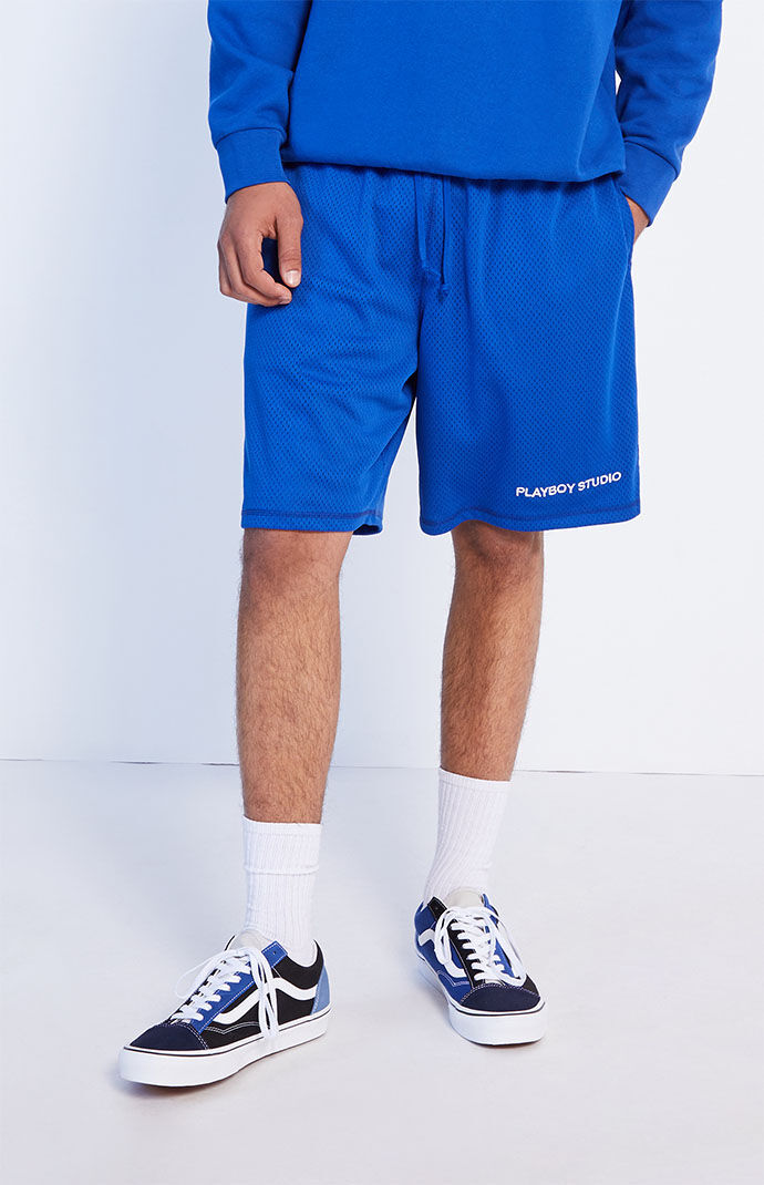 【PacSun限定】Playboy By PacSun ベロア ショートパンツ Playboy By PacSun Dive Heavy Jersey Shorts | PacSun