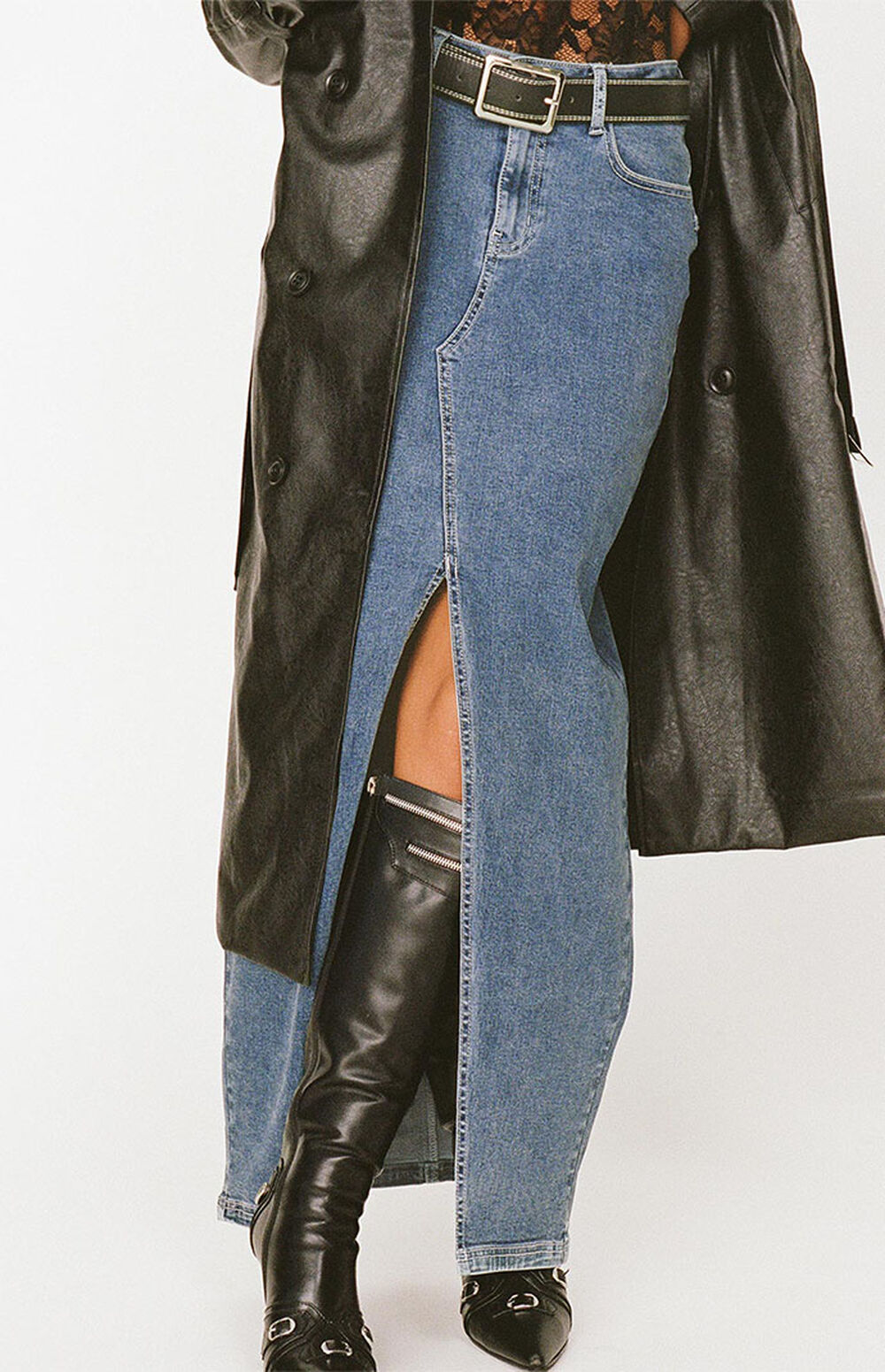 Poppy Skirt - Indigo Denim