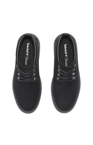 Women's Black Stone Street Mid Lace-Up Waterproof Boots image number 2