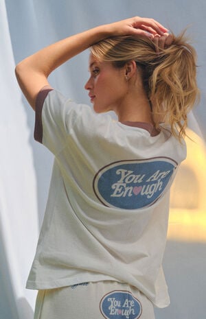 Your Are Enough Relaxed T-Shirt image number 1