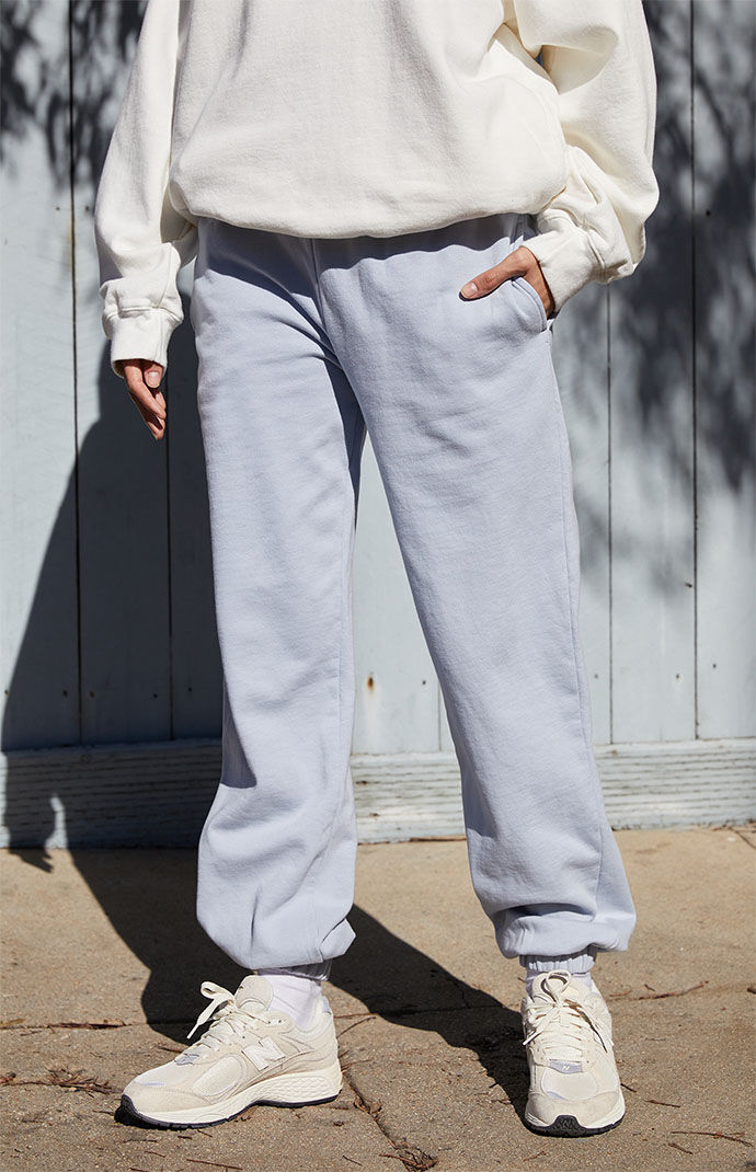 John Galt Light Blue Rosa Sweatpants PacSun