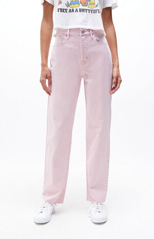 Eco Pink Dad Jeans image number 1