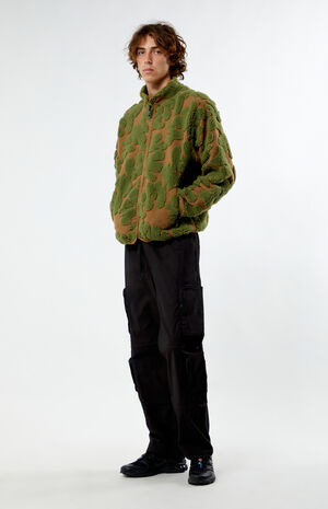 Abstract High Pile Jacquard Jacket image number 4
