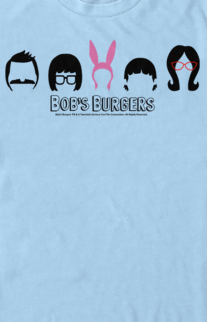 Hair Lineup Bob's Burgers T-Shirt