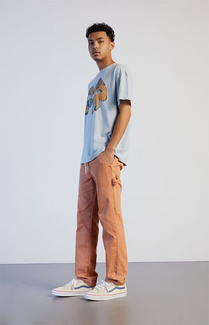 Dusty Peach Carpenter Pants image number 2
