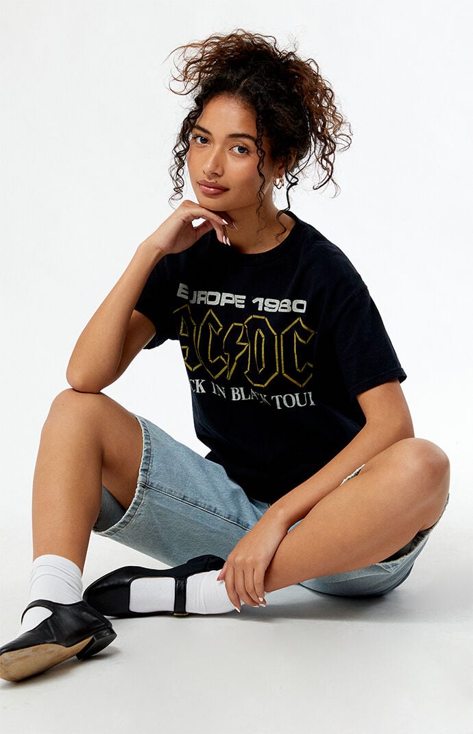 JUNK FOOD ジャンクフード メンズ 丸胴 Tシャツ AC/DC DIRTY
