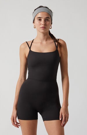 PAC WHISPER Active Cross Back Short Romper image number 3