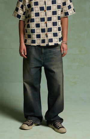 by Pacsun Dylan Baggy Jeans Dark Blue image number 2