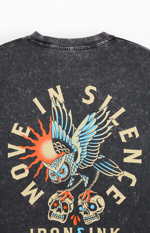 Move In Silence Boxy Oversized T-Shirt image number 4