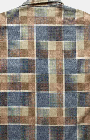 Blue '80s Shacket Jacket image number 4