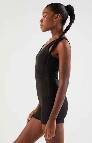 PAC WHISPER Black Active Speedwalker Short Onesie image number 3