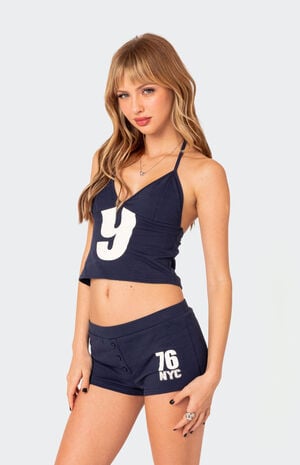 Jordan V Neck Halter Top image number 1